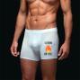 Regalos personalizados: Regalos con nombre: Calzoncillo B&oacute;xer BIO personalizado 'On fire'