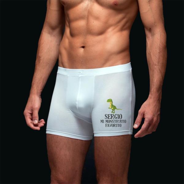 Calzoncillo Bóxer BIO personalizado 'Dino'