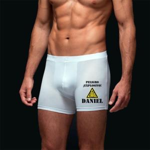 Calzoncillo Bóxer BIO personalizado 'Explosivo'