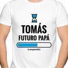 Camisetas personalizadas: Camiseta futuro papá personalizada