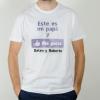 Camisetas personalizadas: Camiseta me gusta mi papá personalizada