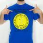 Regalos personalizados: Camisetas personalizadas: Camiseta medalla mejor abuelo personalizada