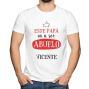 Regalos personalizados: Camisetas personalizadas: Camiseta para anunciar embarazo al abuelo