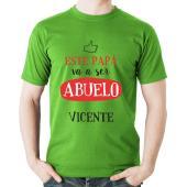 Camiseta para anunciar embarazo abuelo