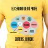 Camisetas personalizadas: Camiseta para profesores El cerebro de un profe