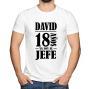 Regalos personalizados: Camisetas personalizadas: Camiseta personalizada 18 a&ntilde;os
