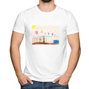 Camiseta BIO personalizada con el dibujo de tu hijo