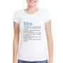 Regalos personalizados: Camisetas personalizadas: Camiseta personalizada 'Definici&oacute;n de tu nombre'