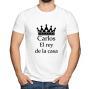 Regalos personalizados: Camisetas personalizadas: Camiseta personalizada "El rey de la casa"