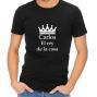 Regalos personalizados: Camisetas personalizadas: Camiseta personalizada "El rey de la casa"