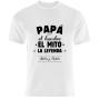 Regalos personalizados: Camisetas personalizadas: Camiseta personalizada  'Pap&aacute;, el mito, la leyenda'
