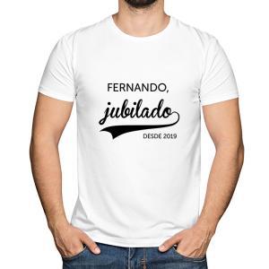 Camiseta personalizada para jubilado