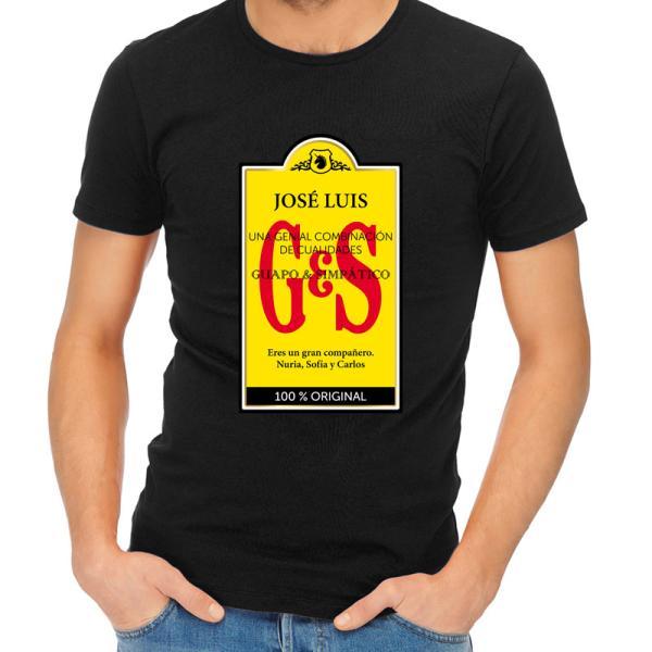 Camiseta personalizada Whisky