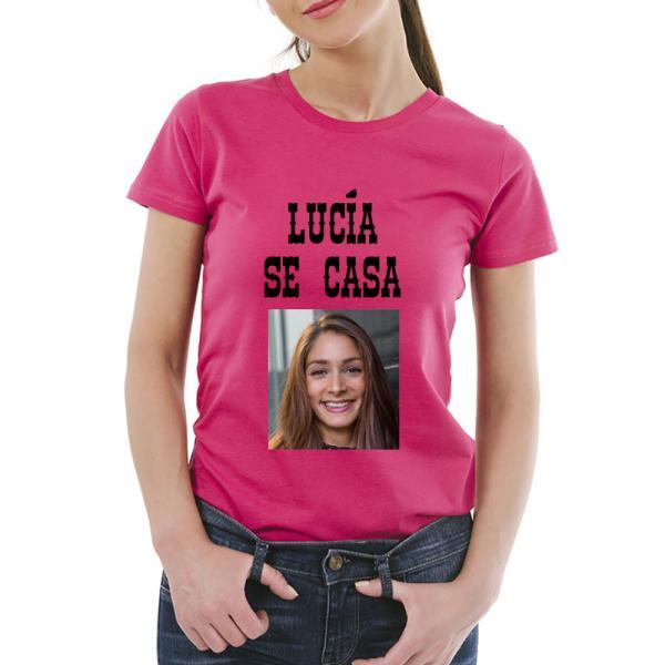 Camiseta 'Se Casa' personalizada