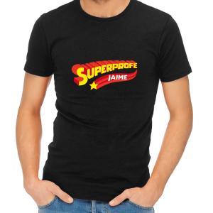 Camiseta SuperProfe personalizada para él