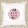 Diseño y decoración: Cojín para mamá personalizado