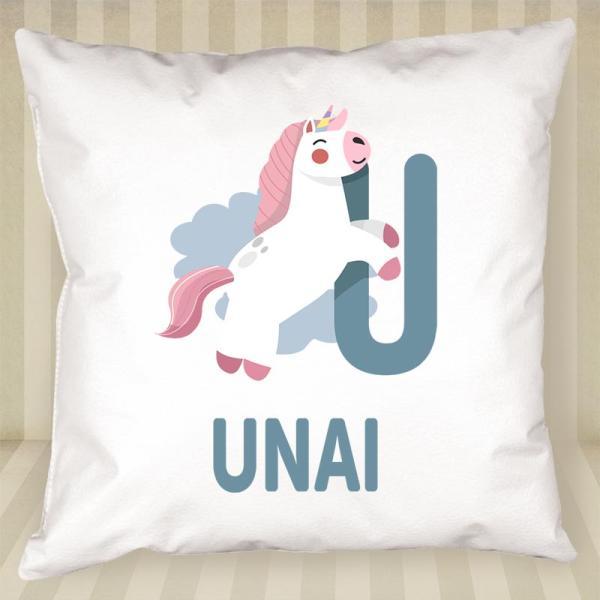 Cojín personalizado 'alfabeto animal'