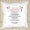 Diseño y decoración: Cojín personalizado contrato de amor