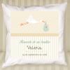 Diseño y decoración: Cojín personalizado especial bautizo