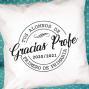 Regalos personalizados: Dise&ntilde;o y decoraci&oacute;n: Coj&iacute;n personalizado 'Gracias profe'