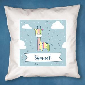 Cojín personalizado mi pequeña jirafa