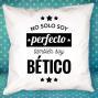 Regalos personalizados: Dise&ntilde;o y decoraci&oacute;n: Coj&iacute;n personalizado 'No solo soy perfecto'