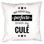 Regalos personalizados: Dise&ntilde;o y decoraci&oacute;n: Coj&iacute;n personalizado 'No solo soy perfecto'