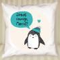 Regalos personalizados: Dise&ntilde;o y decoraci&oacute;n: Coj&iacute;n personalizado "Ping&uuml;ino"