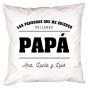 Regalos personalizados: Dise&ntilde;o y decoraci&oacute;n: Coj&iacute;n personalizado 'Te queremos pap&aacute;'
