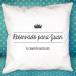 Cojín personalizado Reservado para papá