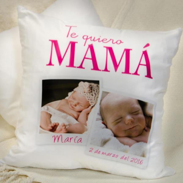 Cojín personalizado Te quiero mamá