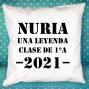 Regalos personalizados: Dise&ntilde;o y decoraci&oacute;n: Coj&iacute;n personalizado 'Una leyenda' para profesores