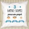 Diseño y decoración: Cojín razones para ser papá