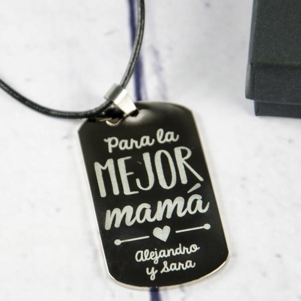 Colgante personalizado la mejor Mamá