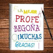 Cuaderno personalizado Mejor Profe