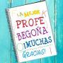 Regalos personalizados: Cuadernos: Cuaderno personalizado Mejor Profe