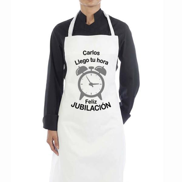 Delantal jubilación personalizado