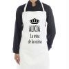 Delantales personalizados: Delantal "La reina de la cocina" personalizado