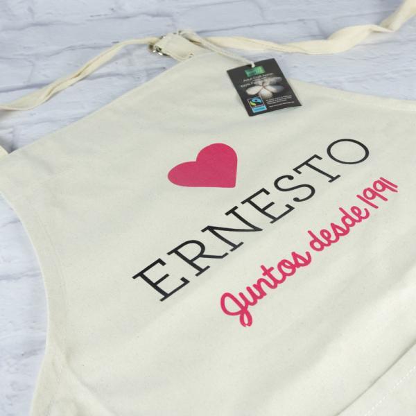 Delantal BIO personalizado