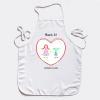 Delantales personalizados: Delantal personalizado corazón con dibujo para mamá