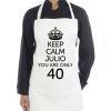Delantales personalizados: Delantal personalizado Keep Calm