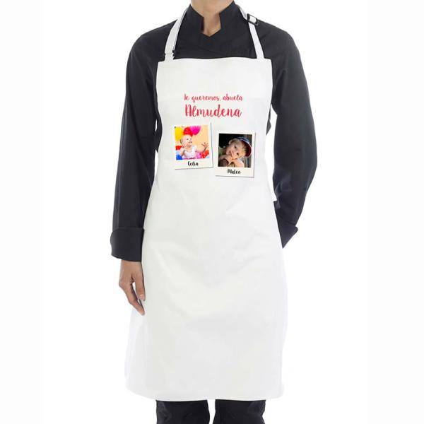 Delantal personalizado para abuelos