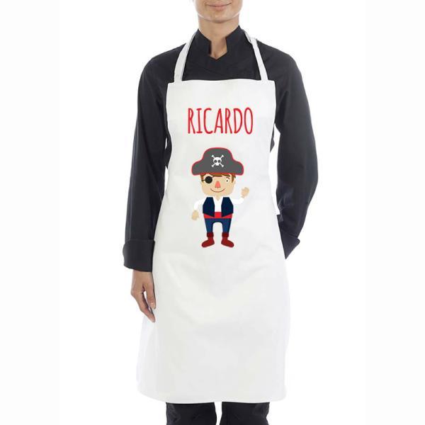 Delantal personalizado Pirata