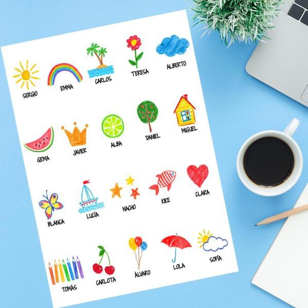 Lámina personalizada 'Dibujos'