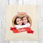 Regalos personalizados: Regalos con nombre: Mochila de cuerdas BIO personalizada con foto