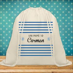Mochila de cuerdas marinera BIO personalizada