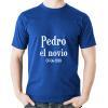 Regalos con nombre: Pack camisetas novios personalizadas