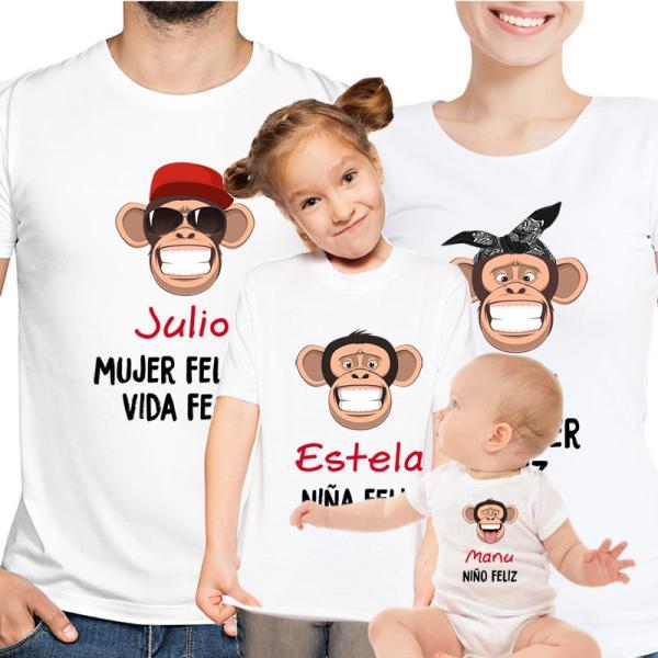 Pack camisetas personalizadas divertidas