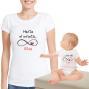 Regalos personalizados: Camisetas personalizadas: Pack camisetas personalizadas madre e hij@ 'Infinito'