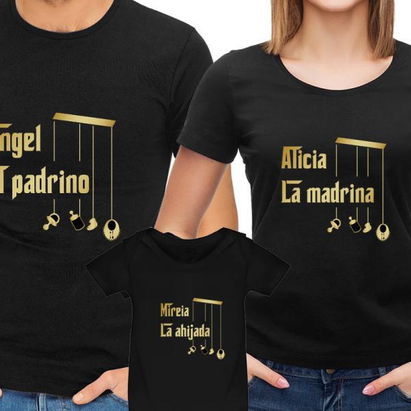 Pack camisetas personalizadas 'El padrino'